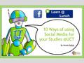 Who is on… Introduction Using social media entails particular kind of literacies i.e. skills which include the ability to engage in a medium for production.