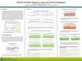 Recent Climate Change in Iowa and Farmer Adaptation Shannon L. Rabideau, Eugene S. Takle Department of Geological and Atmospheric Sciences, Iowa State.