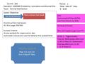 Lesson Objective: Continue from last lesson Ex 30.4 page 359/360 Success Criteria: Know symbols for mean and st. dev. Calculate Z values and use the table.