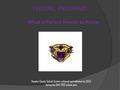 FEDERAL PROGRAMS What a Parent Needs to Know Decatur County School System achieved accreditation by SACS during the 2012-2013 school year.