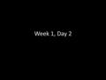 Week 1, Day 2. define technology technology - the total knowledge and skills available to any human society for industry, art, science, etc.