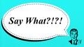 Say What?!?!. Matthew 5:21-22 ESV 21 “You have heard that it was said to those of old, ‘You shall not murder; and whoever murders will be liable to.