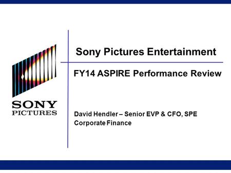 Sony Pictures Entertainment