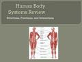 Structures, Functions, and Interactions. Structures: Structures: Mouth, esophagus, liver, stomach, gallbladder, pancreas, large intestines, small intestines,