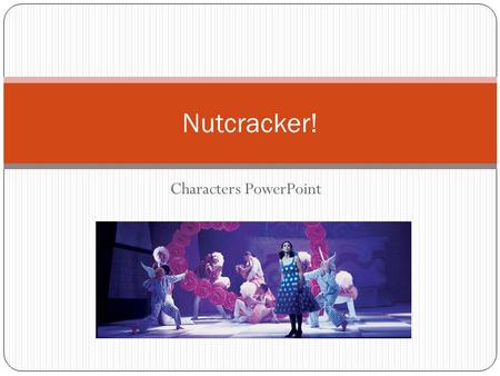 Characters PowerPoint