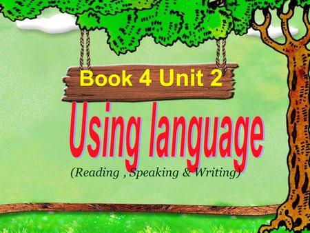 (Reading, Speaking & Writing) Book 4 Unit 2. What do we put on the soil to make crops grow ? What do we put on the soil to make crops grow ? It is fertilizer.