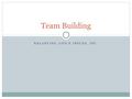 BALANCING LIFE’S ISSUES, INC. Team Building. Objectives How strong teams benefit the corporation Four stages of growth Common Team Elements Giving Feedback.