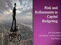 STUST-GMBA JAVZMAA GANBAATAR MA3N0223. The probability of loss inherent in financing methods which may impair the ability to provide adequate return.