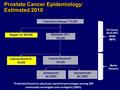 Prostate Cancer Epidemiology: Estimated 2010 Total Active Disease: 773,000 Stages I-III: 508,000 Metastatic (M+): 183,000 Asymptomatic M+ CRPC Symptomatic.