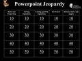 Powerpoint Jeopardy Ratio and Proportion Solving Equations Coming up With Equations Pot PourriDistance/Time and Angles 10 20 30 40 50.