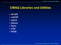 _______________________________________________________________CMAQ Libraries and Utilities ___________________________________________________Community.