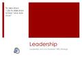 Leadership Leadership and Your Business’ HRD Strategy To view show: 1.Go to slide show 2.Click “view slide show”