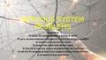 NERVOUS SYSTEM PROBLEMS CHAPTER 8 To assess the victim’s condition quickly & calmly To carry out any treatment necessary to improve the victim’s condition.