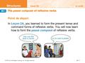 Point de départ In Leçon 2A, you learned to form the present tense and command forms of reflexive verbs. You will now learn how to form the passé composé.