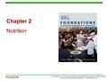 © Copyright 2011 by the National Restaurant Association Educational Foundation (NRAEF) and published by Pearson Education, Inc. All rights reserved. Chapter.