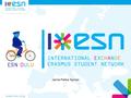 Janne-Pekka Nyman. What is ESN? Erasmus Student Network (ESN). One of the biggest student associations in Europe, founded in 1989. Non-profit organization.