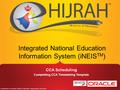 CCA Scheduling Completing CCA Timetabling Template Integrated National Education Information System (iNEIS TM )