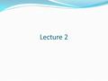 Lecture 2. Review lecture 1 Wavelength: Phase velocity: Characteristic impedance: Kerchhoff’s law Wave equations or Telegraphic equations L, R, C, G ?