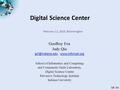 SALSASALSASALSASALSA Digital Science Center February 12, 2010, Bloomington Geoffrey Fox Judy Qiu