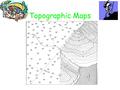 Topographic Maps. Show Ups & Downs of Land Topographic Map.