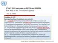 UNSC 2010 outcome on IMTS and MSITS Item 4(d) on the Provisional Agenda Note by UNSD Ronald Jansen, United Nations Statistics Division,