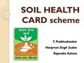 SOIL HEALTH CARD scheme