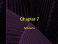 Chapter 7 Solutions. Question Why is 24K gold softer and more yellow than 10K or 18K? – – Why can’t planes be made with Mg metal?