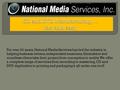 For over 34 years, National Media Services has led the industry in helping business owners, independent musicians, filmmakers and countless others take.