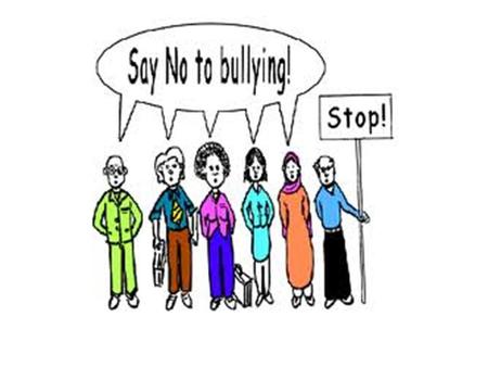 Today, we are talking about bullying. We need everyone at our school to work together to make this school a safe and respectful place. Everyone must take.