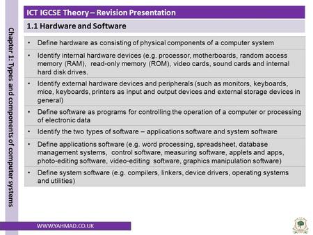 Identify internal hardware devices (e. g