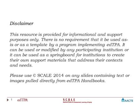 1 Disclaimer This resource is provided for informational and support purposes only. There is no requirement that it be used as- is or as a template by.