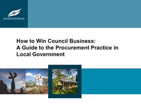 How to Win Council Business: A Guide to the Procurement Practice in Local Government.