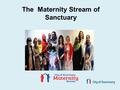 The Maternity Stream of Sanctuary. City of Sanctuary is a movement committed to building a culture of hospitality and welcome, especially for refugees.