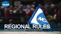 Division I Individuals Associated with a Prospective Student-Athlete REGIONAL RULES.