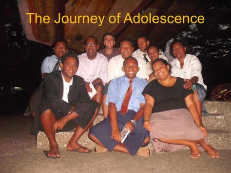 The Journey of Adolescence Identity INDIVIDUATION Autonomy Belonging The TASK of Adolescence: It’s about POWER! What it looks like now “Who am I?” “Do.