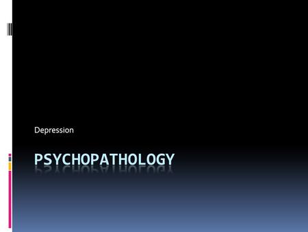 Depression. Learning objectives  Understand the issues surrounding the classification and diagnosis of depression.