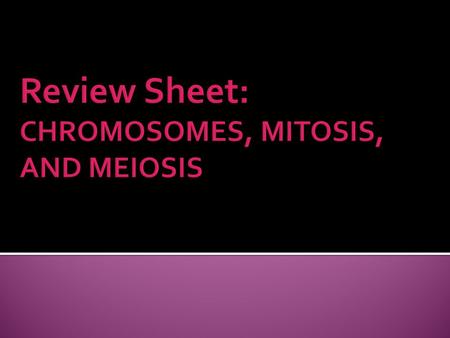  LABEL THE PARTS OF THE CHROMOSOME_______  1.CHROMATID  2. CENTROMERE  3. SHORT ARM  4. LONG ARM  5. CHROMOSOME 5.