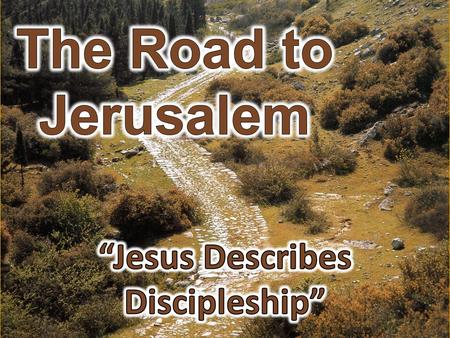 “And calling the crowd to him with his disciples, he said to them, ‘If anyone would come after me, let him deny himself and take up his cross and follow.