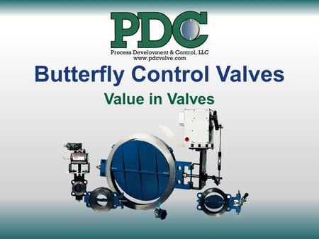 Butterfly Control Valves