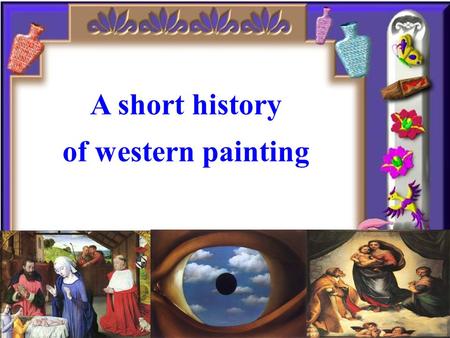 A short history of western painting A short history of western painting.