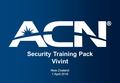 Security Training Pack Vivint New Zealand 1 April 2016.