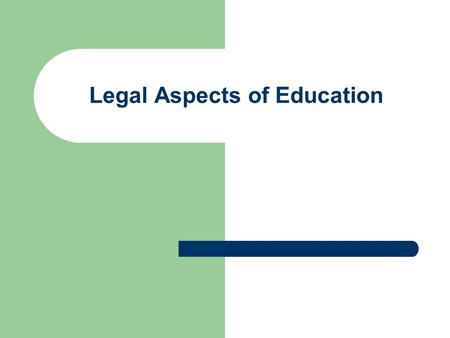 Legal Aspects of Education. Fourth Amendment Searches And Seizures.