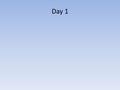 Day 1. Lesson 3 Objective: – Understand the Kinetic Molecular theory but using the Combined gas law. Warm-Up: – How does the speed of the particles in.