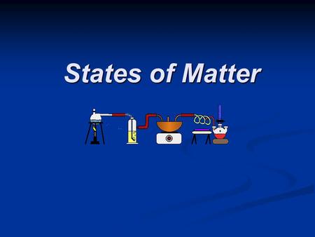 States of Matter. Kinetic Theory Kinetic Theory is based on the idea that particles of matter are always in motion. Kinetic Theory is based on the idea.