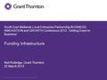 © 2011 Grant Thornton UK LLP. All rights reserved. South East Midlands Local Enterprise Partnership BUSINESS, INNOVATION and GROWTH Conference 2012: ‘Getting.