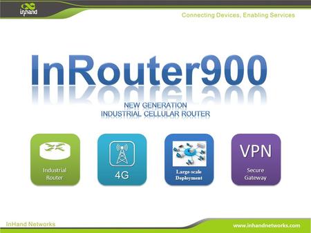 VPN Secure Gateway VPN 4G4G Large-scale Deployment Industrial Router.