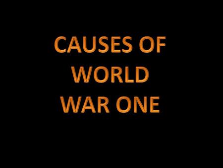 Nationalism — devotion to the interests, beliefs, values and culture of one’s nation Nationalism led to competition, antagonism between nations.