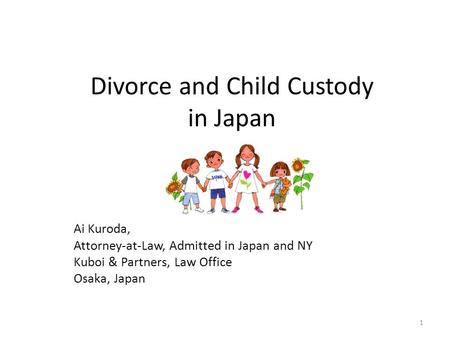 Divorce and Child Custody in Japan