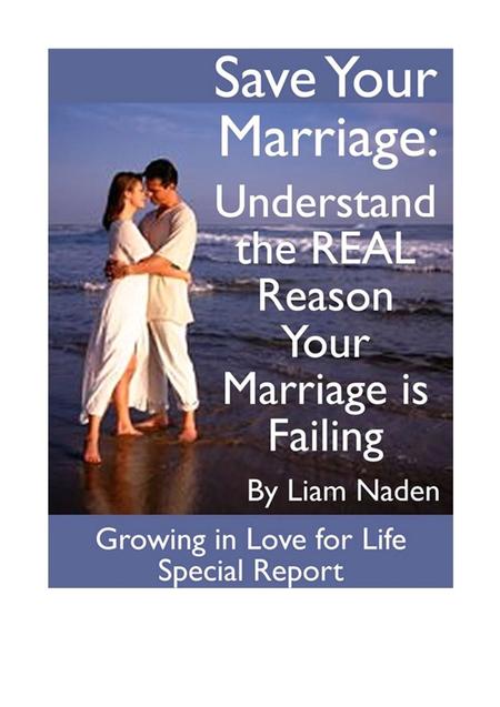 Save Your Marriage: Understand the REAL Reason Your Marriage is Failing If your marriage is falling apart, you will know what an incredibly painful situation.