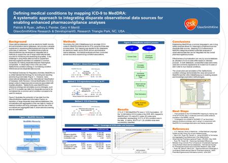 Methods We employ the UMLS Metathesaurus to annotate ICD-9 codes to MedDRA preferred terms (PTs) using the three-step process below. The mapping was applied.